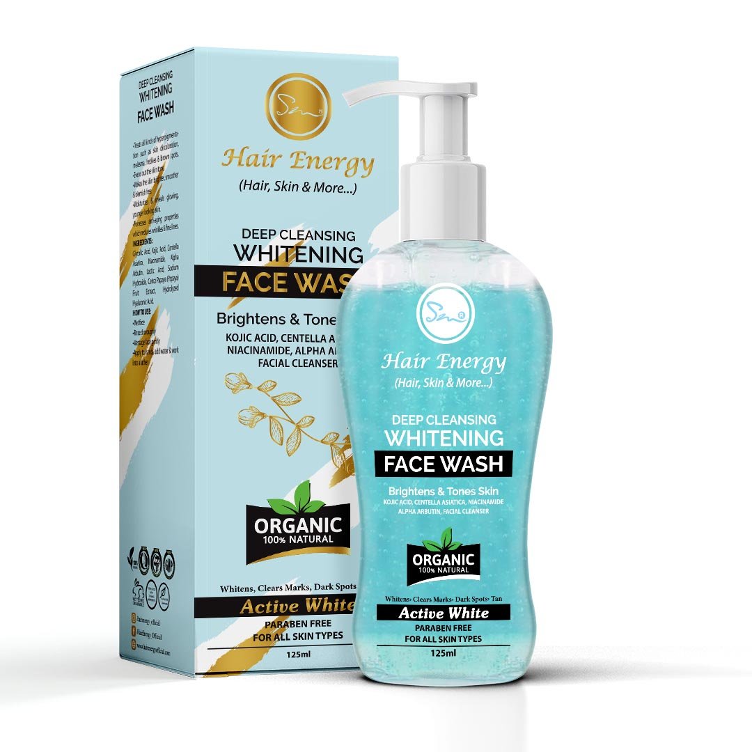 Hair Energy Face Wash Deep Cleansing Whitening Default Title - MamasJan Makeup