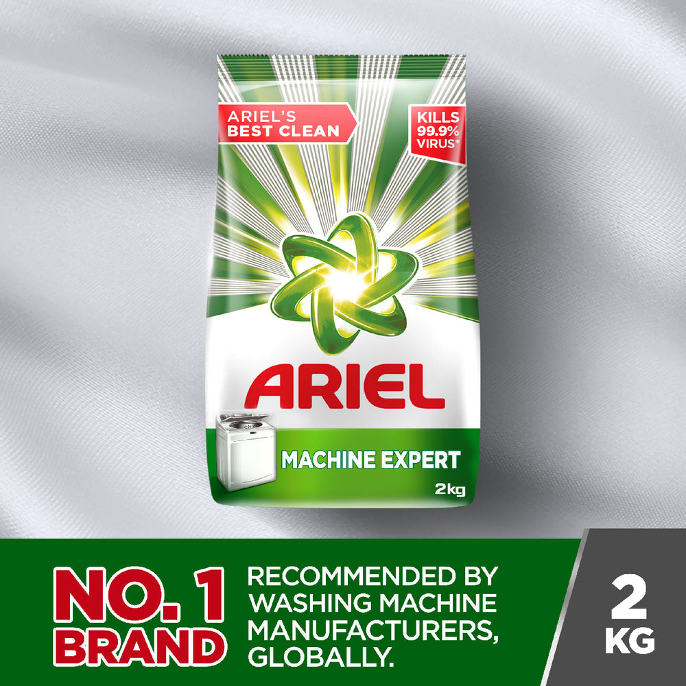 ARIEL MACHINE EXPERT WASHING POWDER 2KG Default Title - MamasJan Grocery Nonfood