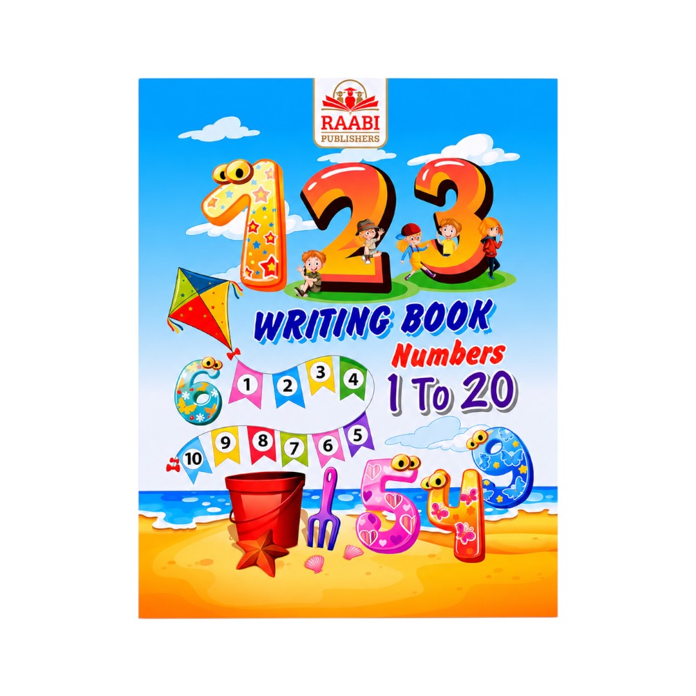 RAABI WRITING BOOK 123 R.E Default Title - MamasJan Toys