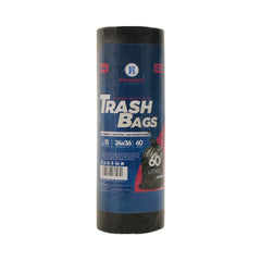 HOUSE & CO TRASH BAG LARGE (24X36) 15PCS-60 LITERS Default Title - MamasJan Grocery Nonfood