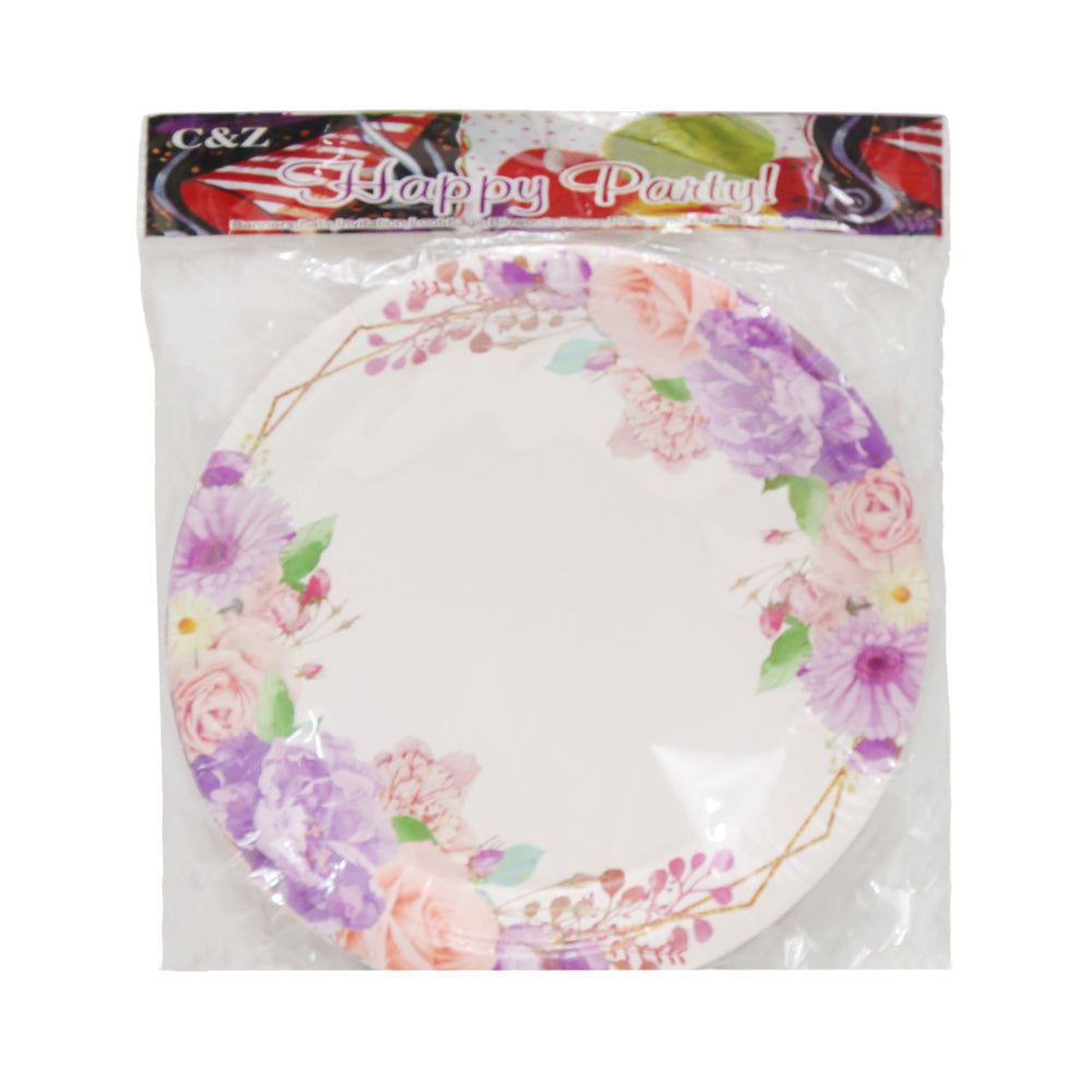 DISPOSIBLE PRINTED PLATE L 10PC PACK IR 50707-43-46 Default Title - MamasJan Grocery Nonfood