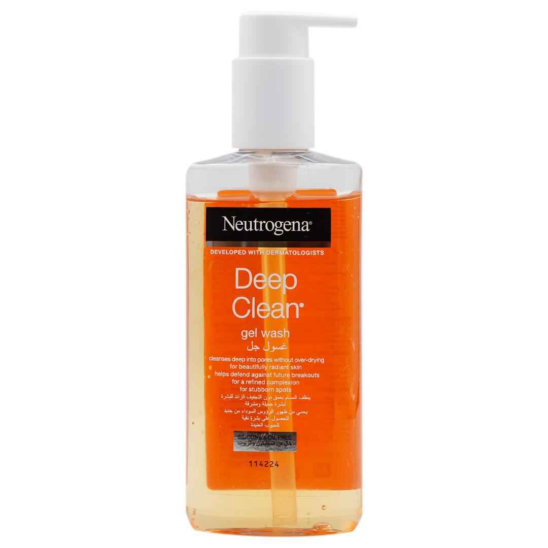 Neutrogena Face Wash Deep Clean Gel Wash Orange 200Ml