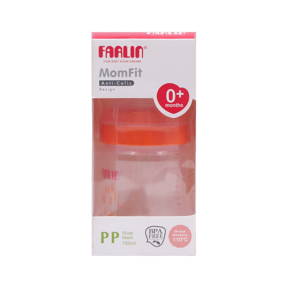 FARLIN BABY FEEDING BOTTLE WIDE NECK AB-42012 G 150 ML BASIC Default Title - MamasJan Baby Maternity Care
