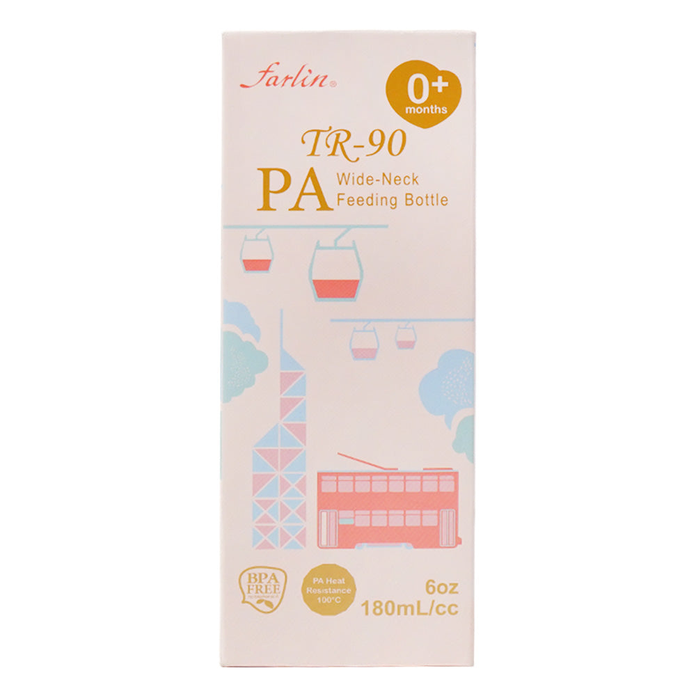 FARLIN BABY FEEDING BOTTLE PA 0M+180 ML AB-A2001-01 Default Title - MamasJan Grocery Nonfood