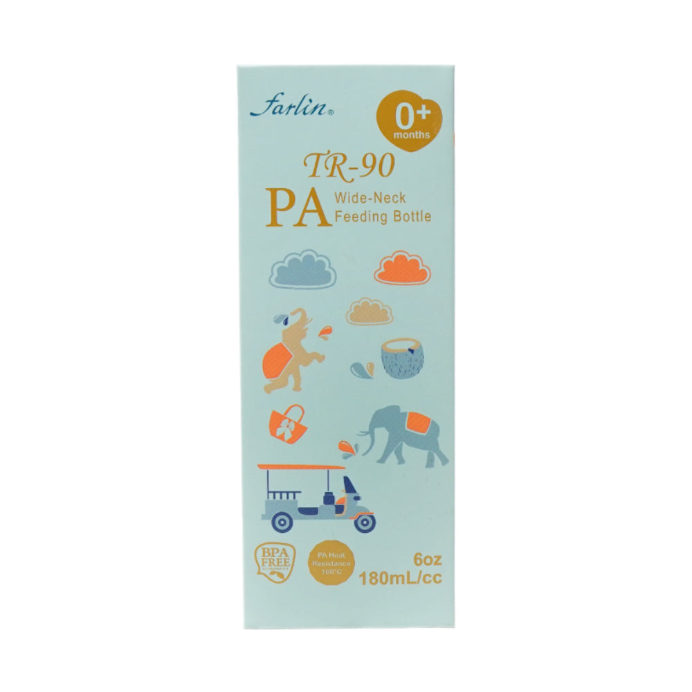 FARLIN BABY FEEDING BOTTLE PA 0M+180 ML AB-A2001-03 Default Title - MamasJan Grocery Nonfood