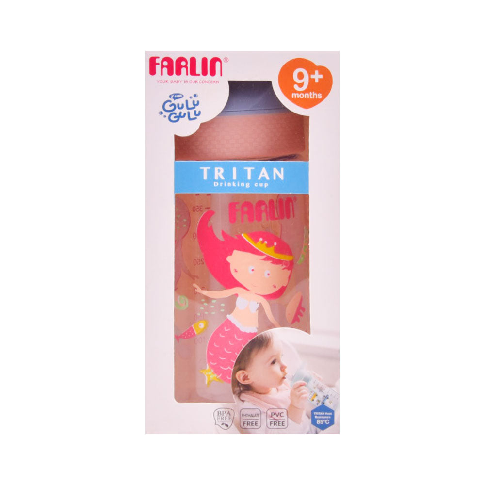 FARLIN TRITAN DRINKING CUP 9+MONTHS 400ML 20004-G Default Title - MamasJan Grocery Nonfood