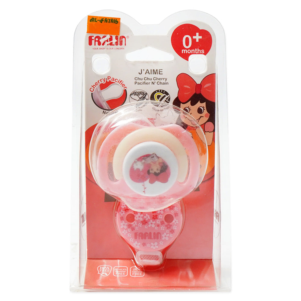 FARLIN CHUCHU CHERRY PACIFIER 0+MONTHS BA-20008-B Default Title - MamasJan Grocery Nonfood