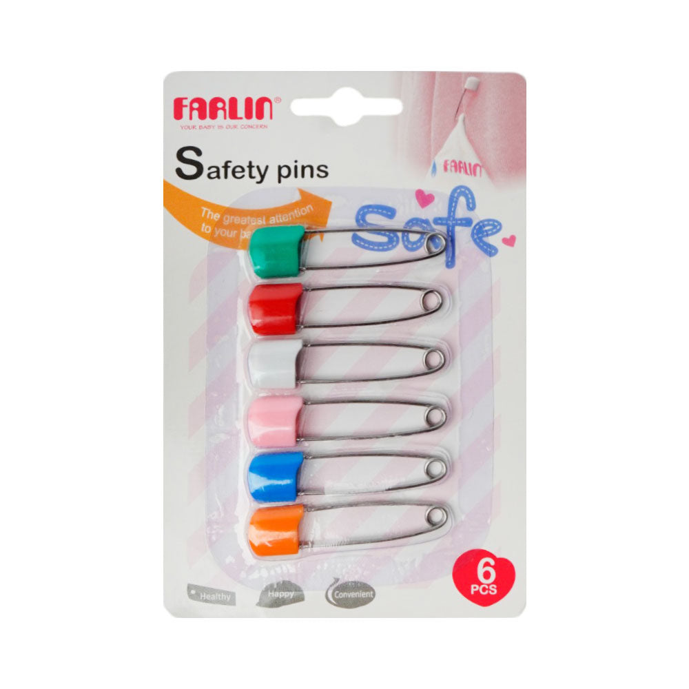 FARLIN SAFETY PINS BF-121-6 Default Title - MamasJan Grocery Nonfood