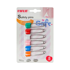 FARLIN SAFETY PINS BF-121-6 Default Title - MamasJan Grocery Nonfood