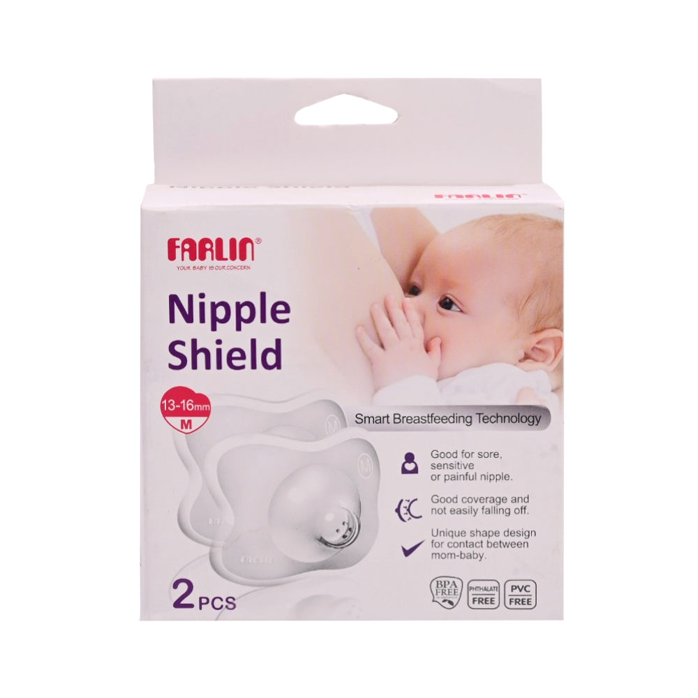 FARLIN NIPPLE SHIELD BREAST FEEDING 20 MM 2PC AA-31009 Default Title - MamasJan Baby Maternity Care