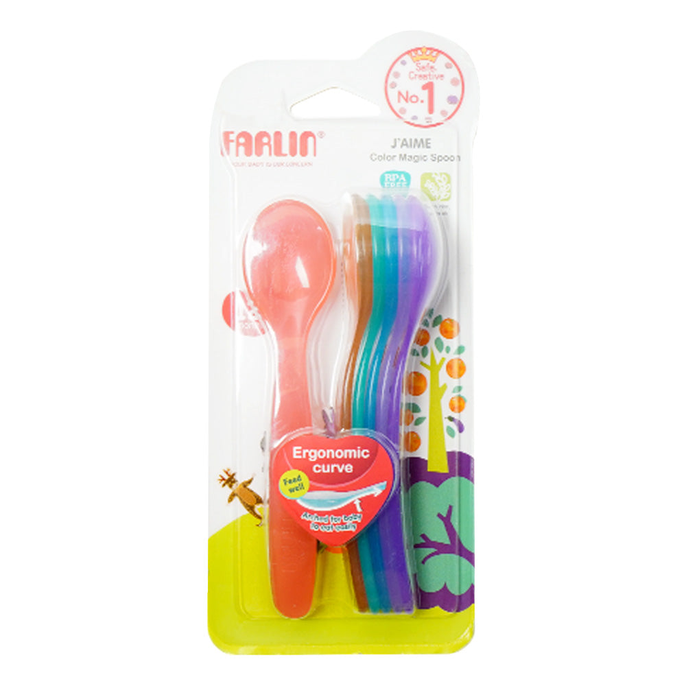 FARLIN COLOR SPOON BF-237A PC Default Title - MamasJan Grocery Nonfood