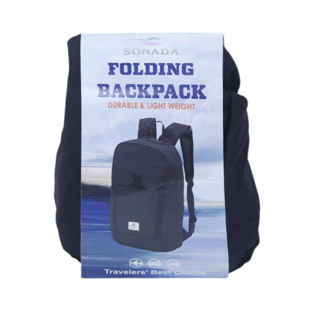 SONADA FOLDING BACK PACK BT99495 Default Title - MamasJan Luggage