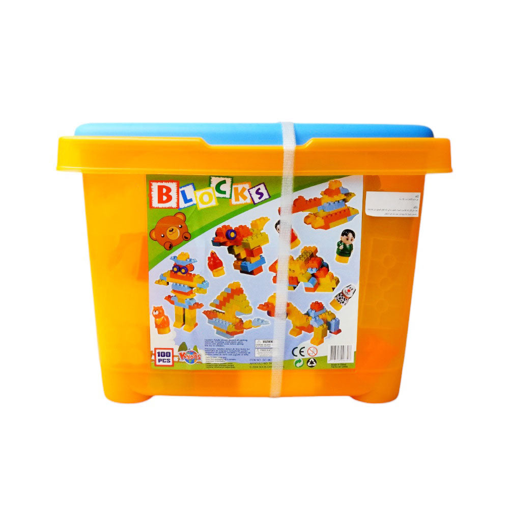 963 BLOCKS 100PCS TUB Default Title - MamasJan Toys