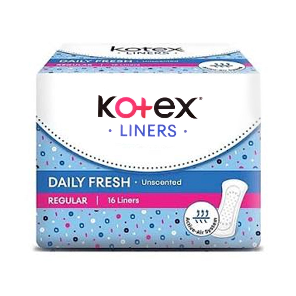 KOTEX SANITARY PADS DAILY FRESH BREATHABLE UNSCENTED 20PC Default Title - MamasJan Grocery Nonfood