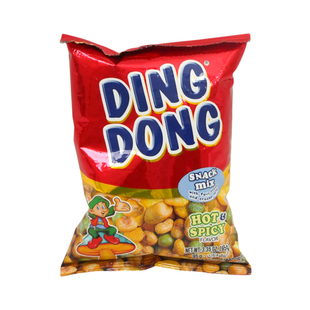 DING DONG MIXED NUTS HOT AND SPICY 100 GM Default Title - MamasJan Grocery Food