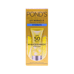 PONDS UV MIRACLE HYDRATE SPF 50 PA++++ SUNSCREEN 50 GM Default Title - MamasJan skincare