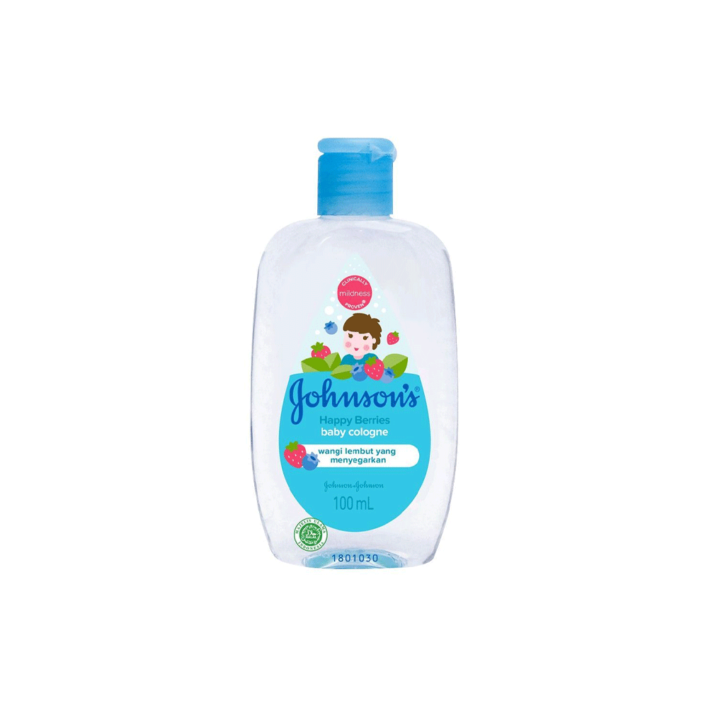 JOHNSONS BABY COLOGNE HAPPY BERRIES 100 ML BASIC Default Title - MamasJan Grocery Nonfood