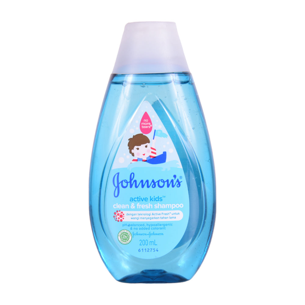 JOHNSONS BABY SHAMPOO ACTIVE FRESH 200 ML Default Title - MamasJan Grocery Nonfood