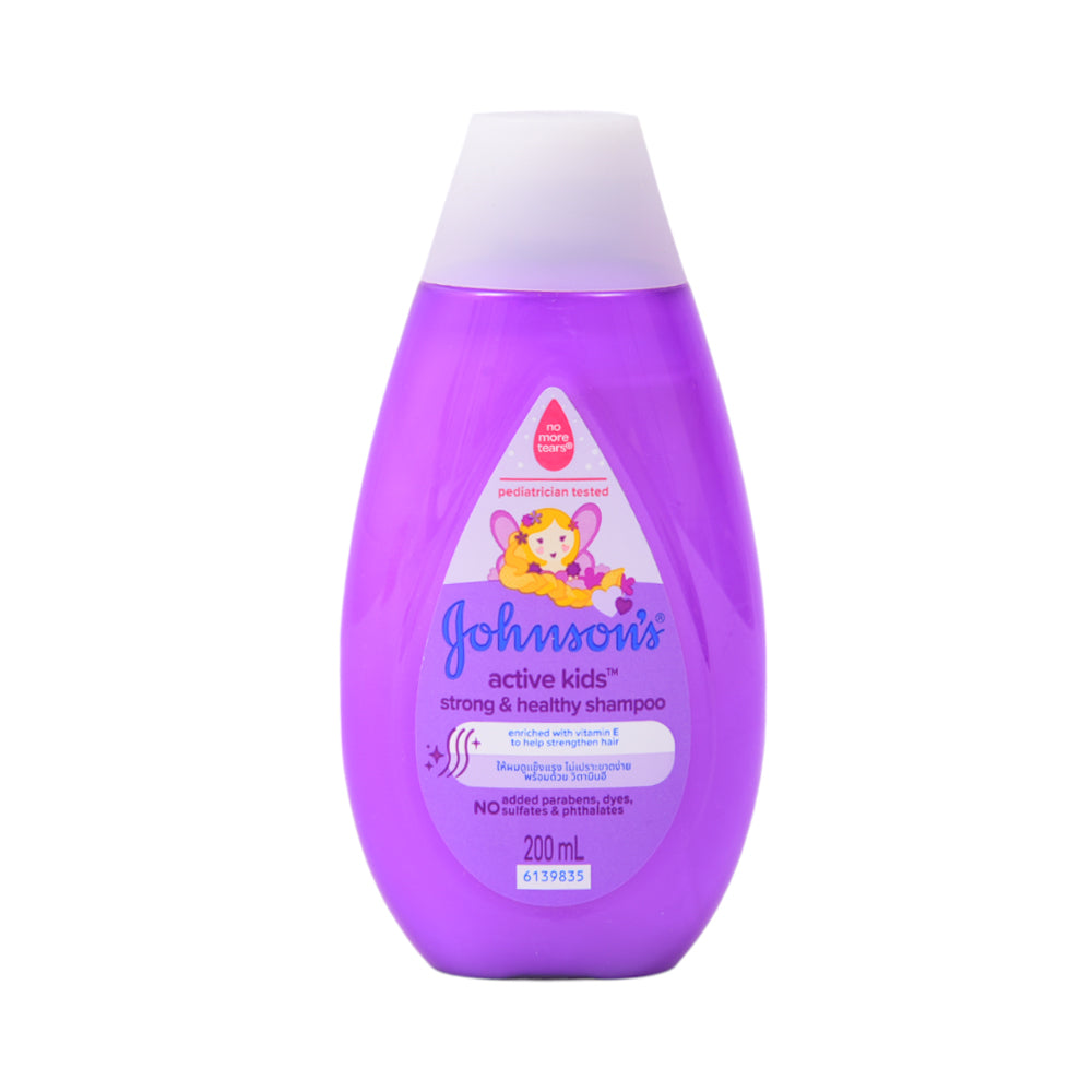 JOHNSONS SHAMPOO KIDS STRONG & HEALTHY 200 ML Default Title - MamasJan Grocery Non Foods
