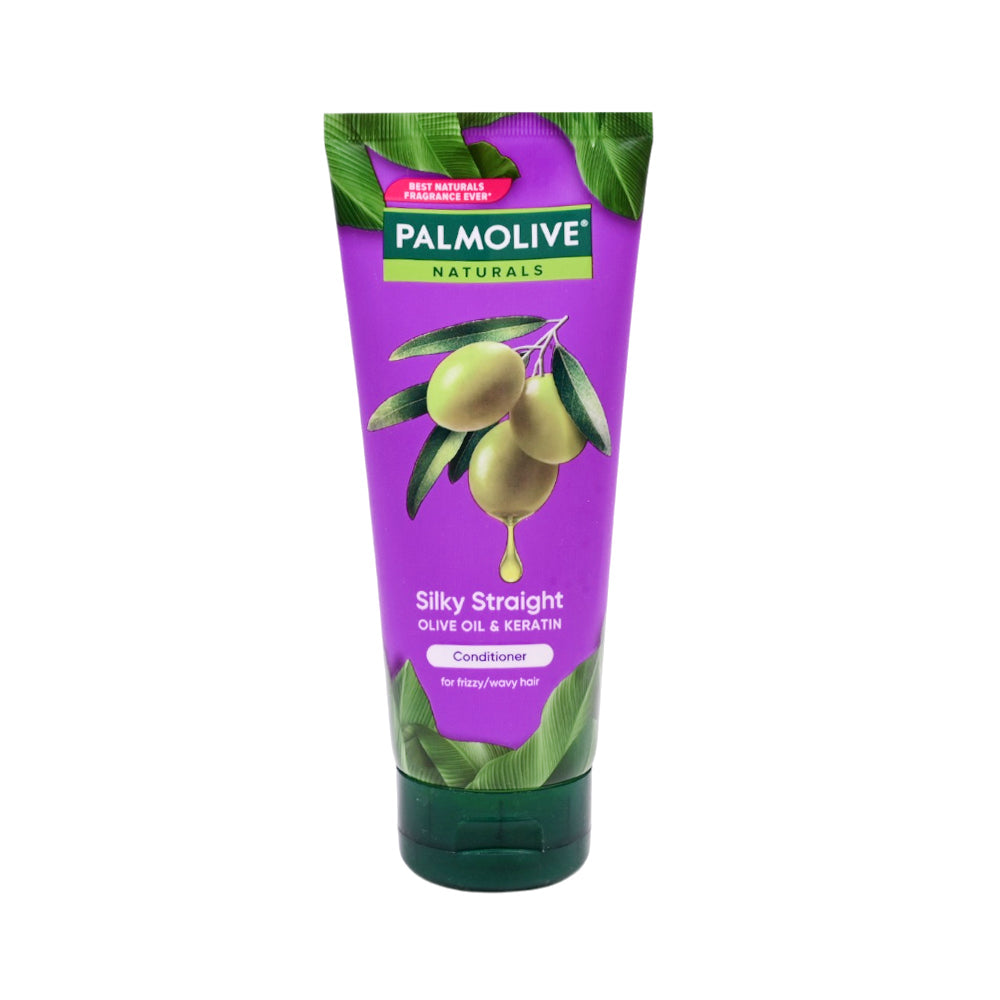 PALMOLIVE CONDITIONER SILKY STRIAGHT 180 ML Default Title - MamasJan Grocery Nonfood