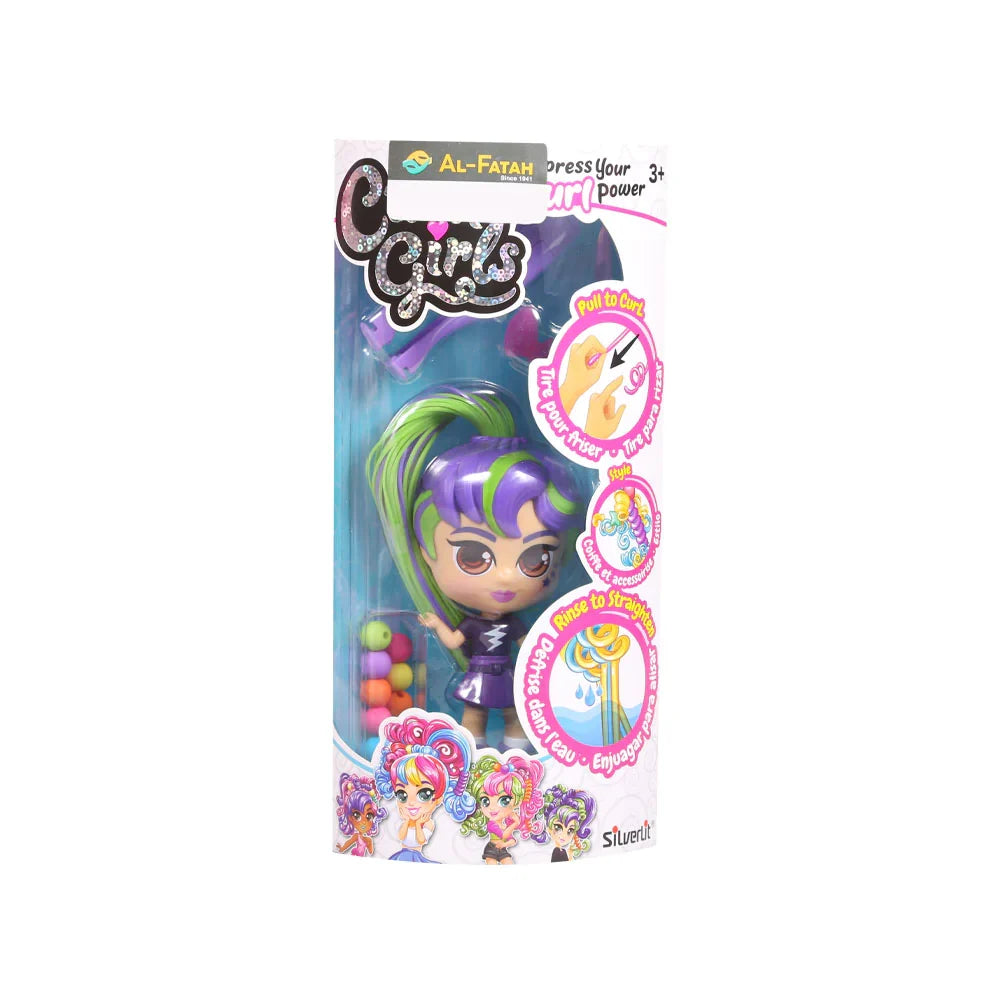 82082 Silverlit Doll Curli Girl Asst (3+ Year) D Default Title - MamasJan Toys