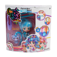 82088 SILVERLIT DOLL CURLI GIRLS (3+ YEAR) D Default Title - MamasJan Toys