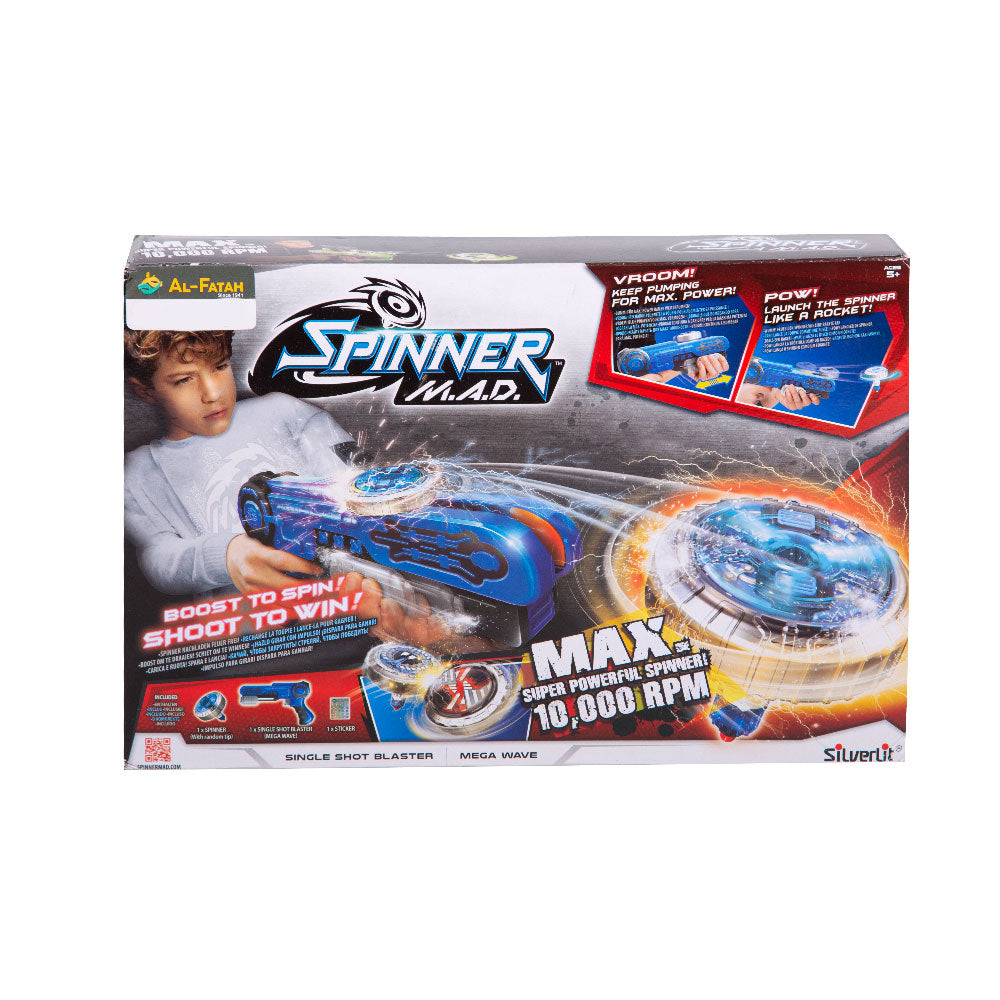 86304 Silverlit Spinner Mega Wave Blaster W Gun (5+ Year) D Default Title - MamasJan Toys