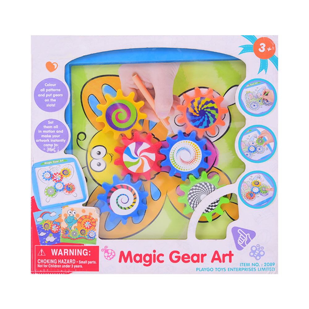 2089 PLAY GO MAGIC GEAR ART H.B Default Title - MamasJan Toys