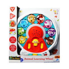 2544 PLAY GO ANIMAL LEARNING WHEEL H.B Default Title - MamasJan Toys