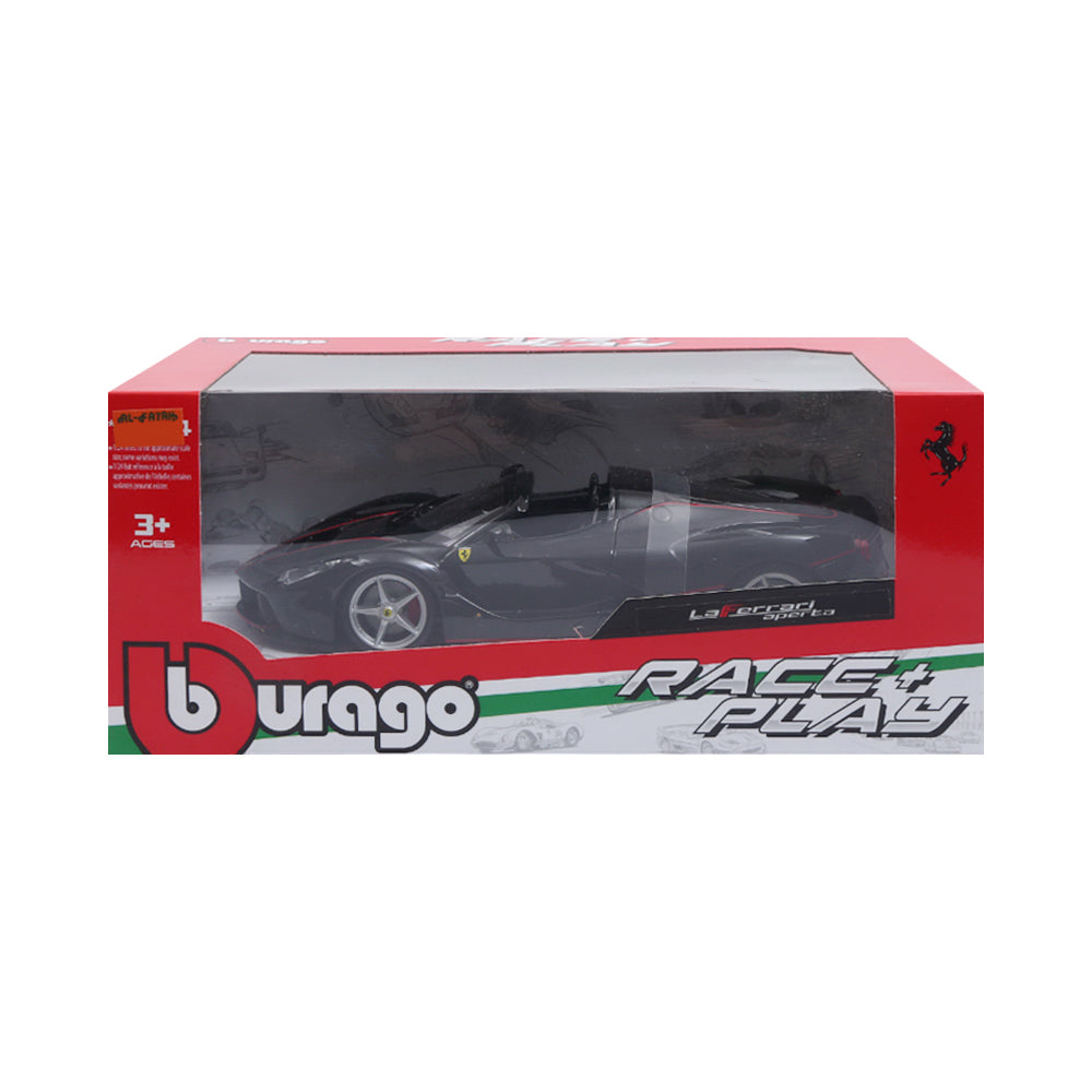 26022 BK 1 24 FERRARI APERTA BLACK Default Title - MamasJan Toys