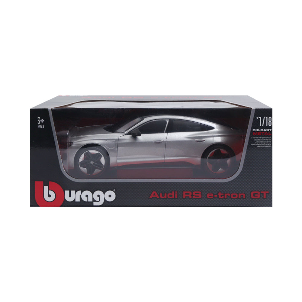 11050 BURAGO DIE CAST AUDI GT-2022 SILVER Default Title - MamasJan Toys