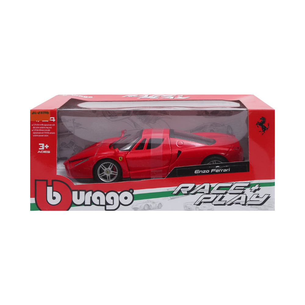 26006RD BURAGO DIE-CAST FERRARI ENZO R&P CAR A.I Default Title - MamasJan Toys