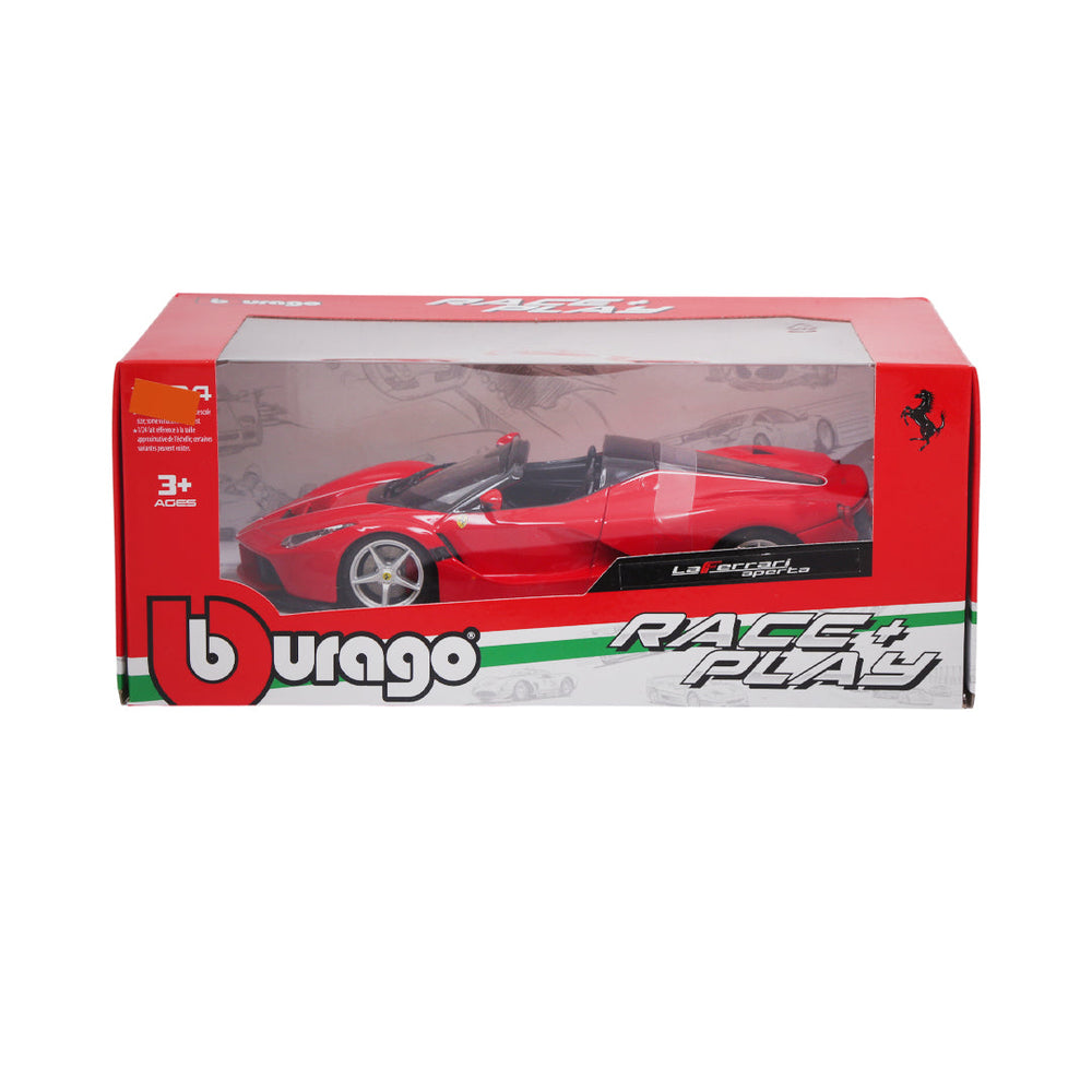 26022RD BURAGO DIE-CAST FERRARI F70 APERTA CAR RED A.I Default Title - MamasJan Toys