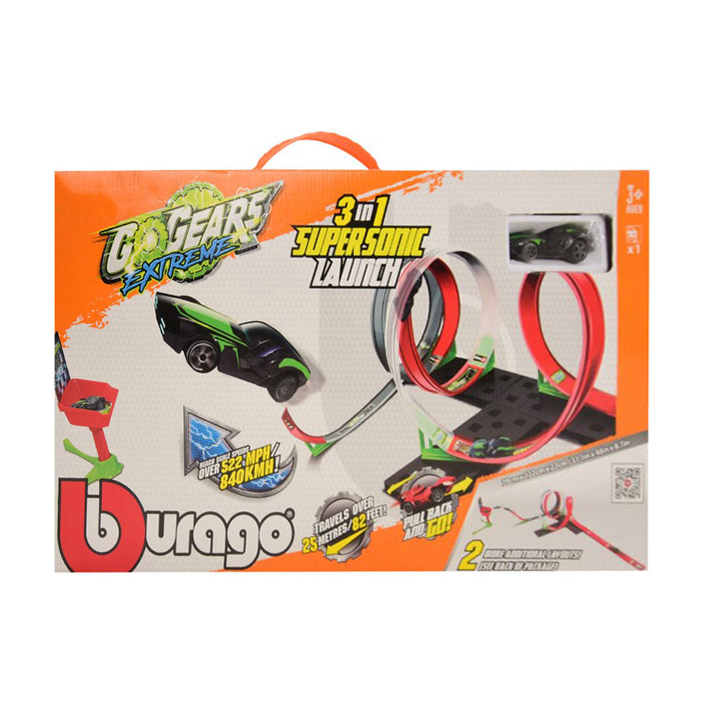 30533 BURAGO SUPERSONIC TRACK 3IN1 (3+ YEAR) A.I Default Title - MamasJan Toys