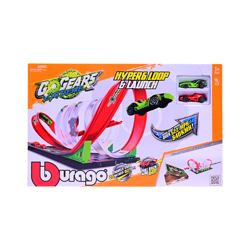 30535 BURAGO HYPER LOOP & LAUNCH TRACK (3+ YEAR) A.I Default Title - MamasJan Toys