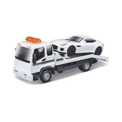 31399 STREET FIRE FLATBED TOW TRUCK Default Title - MamasJan Toys