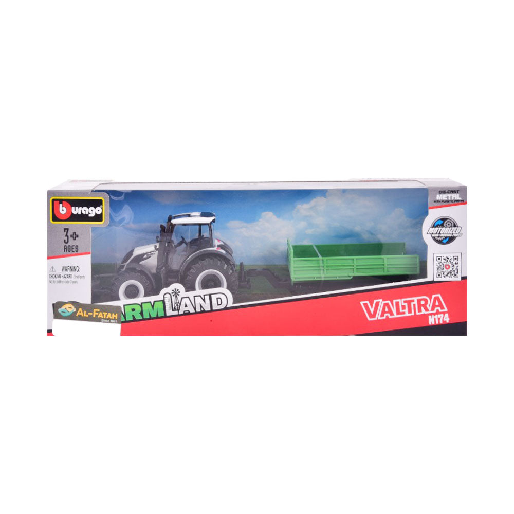 31920 BB 10CM TRACKTER WITH TRAILER Default Title - MamasJan Toys