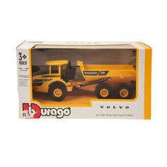 32085 BURAGO VOLVO A25G ARTICULATED HAULER DINKEY A.I Default Title - MamasJan Toys