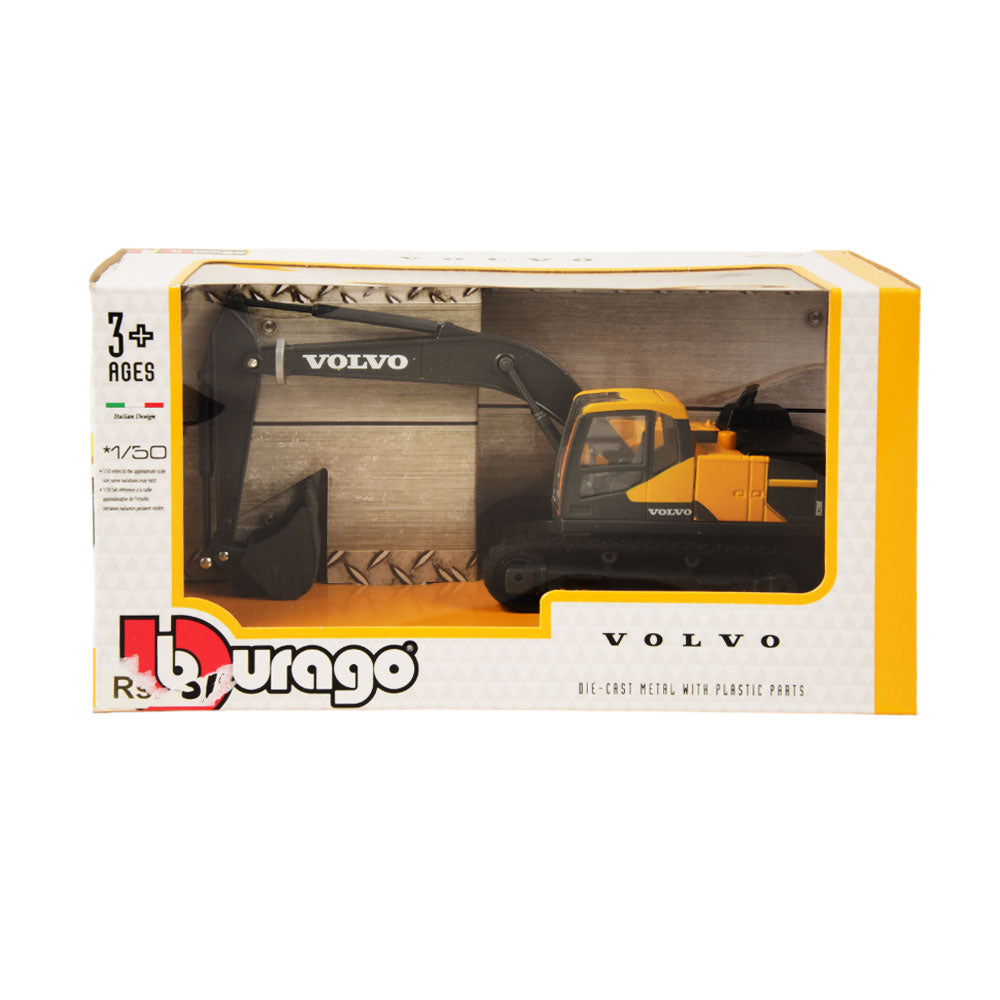 32086 BURAGO VOLVO CONSTRUCTION CRAIN DINKEY A.I Default Title - MamasJan Toys
