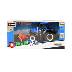 44081 BB BLUE TRACKTER W LOADER Default Title - MamasJan Toys