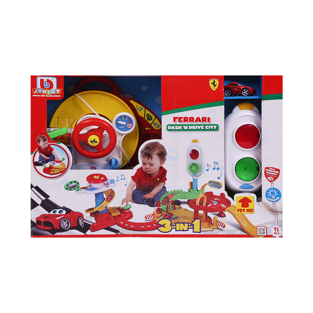 88805 BJ FERRARI DASH N DRIVE CITY Default Title - MamasJan Toys