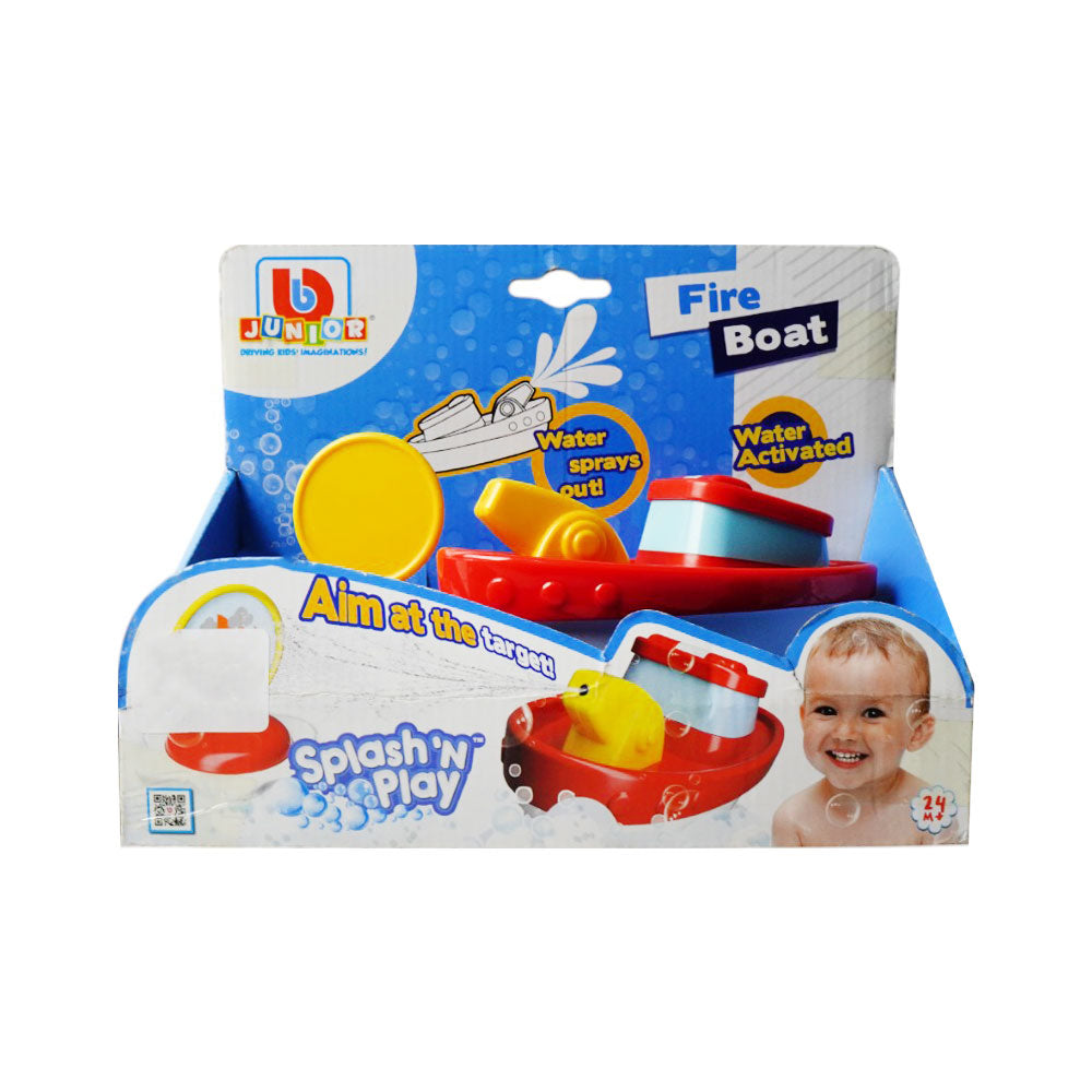 89015 BJ SPLASH N PLAY FIRE BOAT Default Title - MamasJan Toys