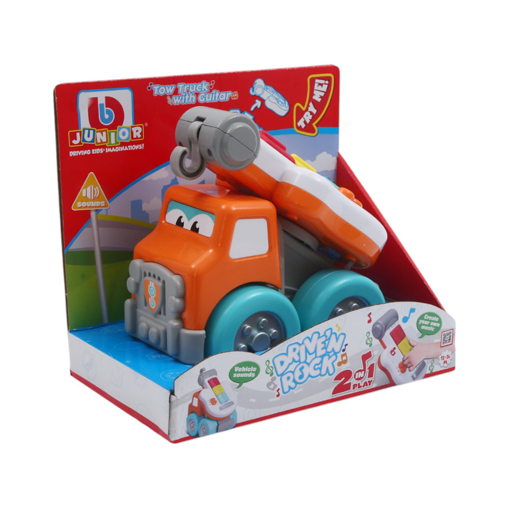 89031 BURAGO DRIVE N ROCK TOW TRUCK WITH GUITAR A.I Default Title - MamasJan Toys