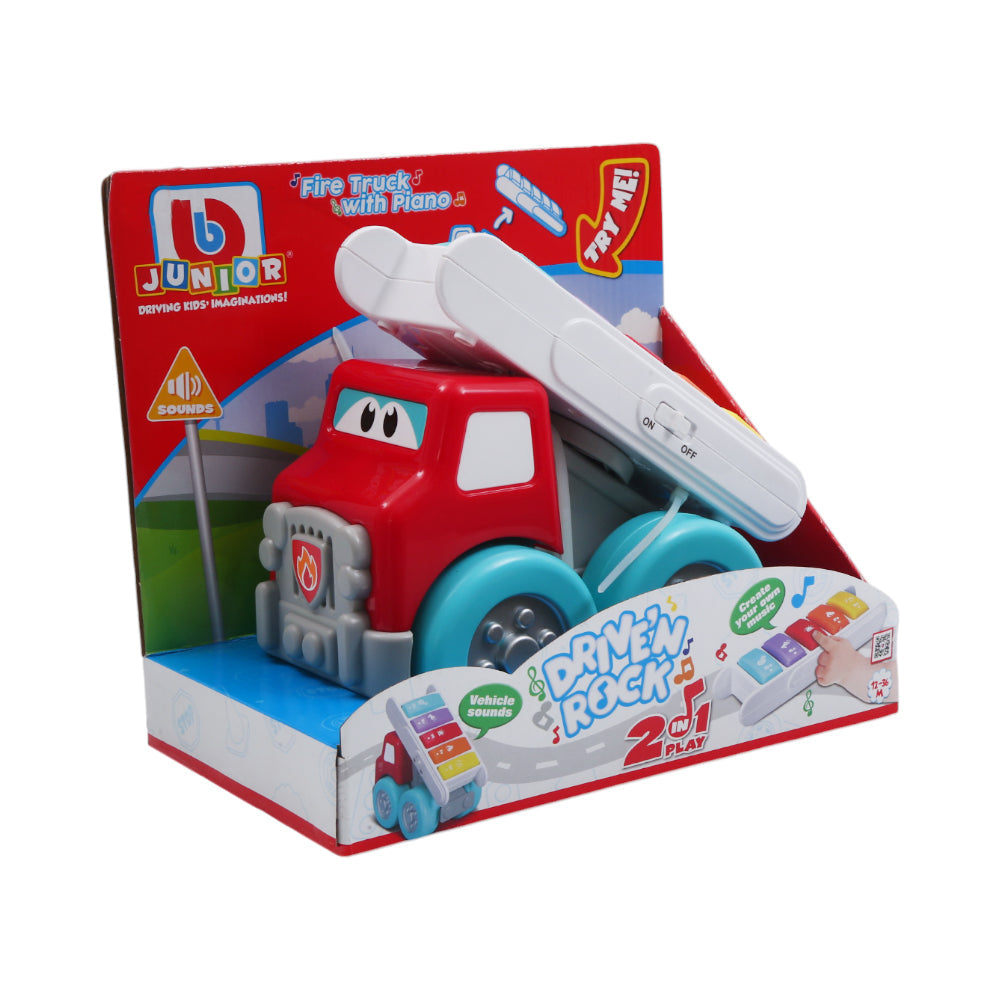 89033 BURAGO DRIVE N ROCK TOW TRUCK W-PIANO A.I Default Title - MamasJan Toys