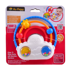 0242 MUSCIAL RAINBOW MELODIES RATTLE Default Title - MamasJan Toys