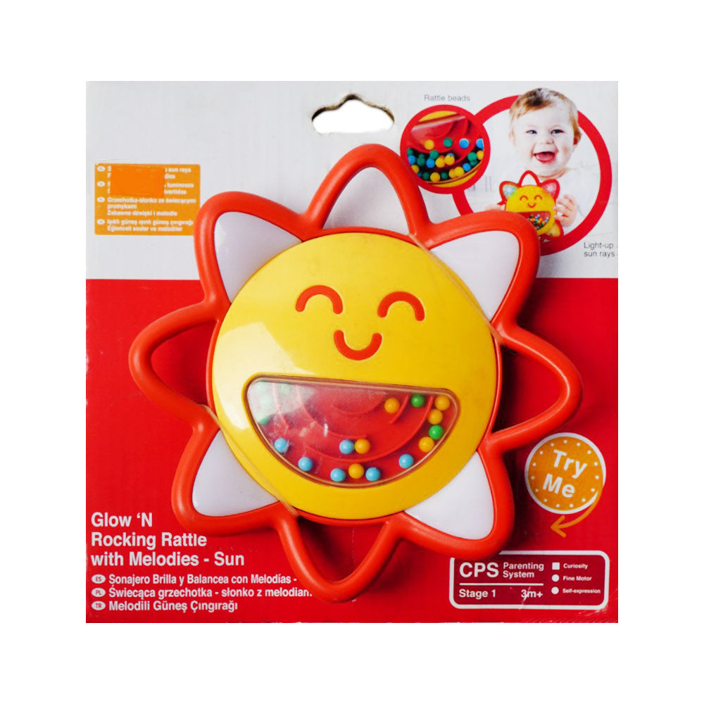 0243 WF MUSICAL SUN MELODIES RATLE Default Title - MamasJan Toys