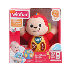 0275 WIN FUN SING N LEARN MONKEY Default Title - MamasJan Toys