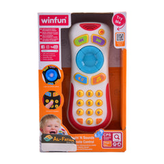 0723 WINFUN LIGHT AND SOUND REMOTE CONTROL BASIC Default Title - MamasJan Toys