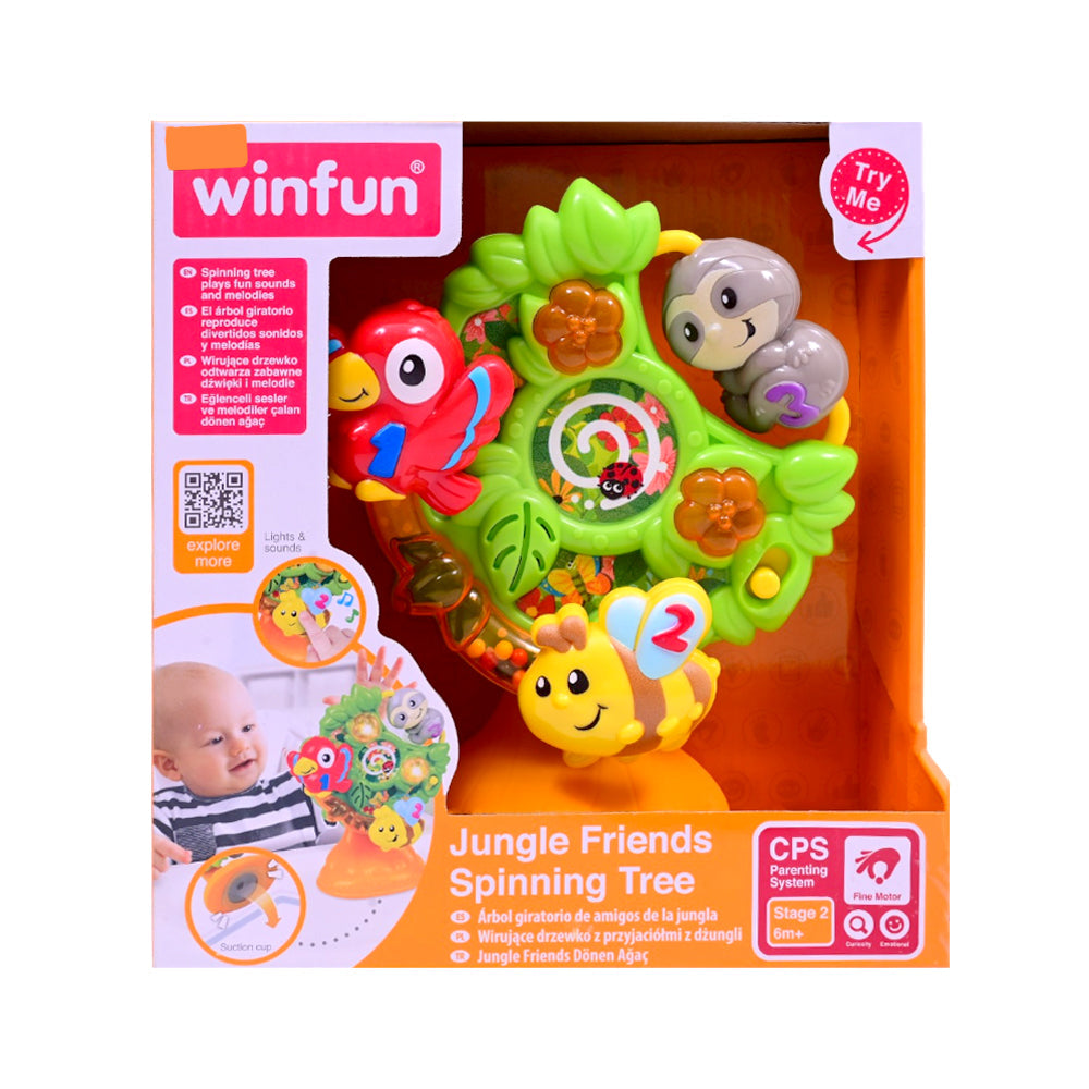 0769 WF JUNGLE SPINNING TREE Default Title - MamasJan Toys