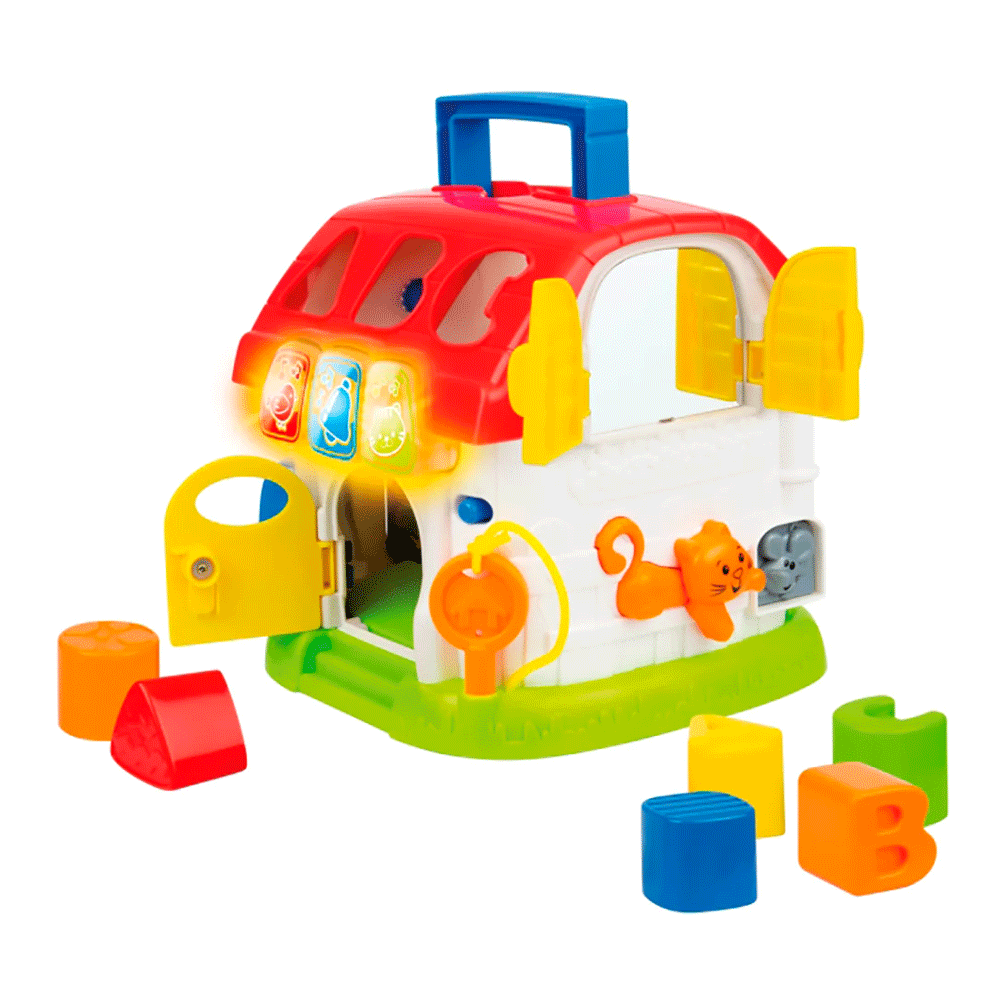 0772 WIN FUN ACTIVITY HOUSE BASIC Default Title - MamasJan Toys